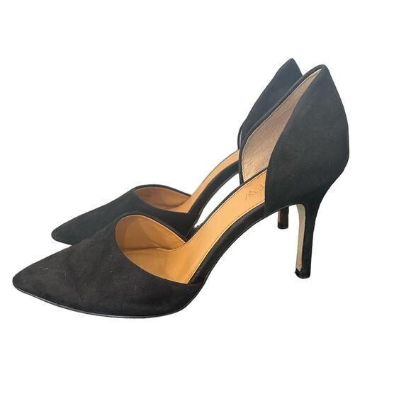 J. Crew Lana Black Suede Pumps - Picture 3 of 6